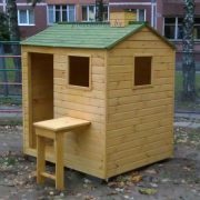 Детский деревянный домик «Фазенда плюс»
