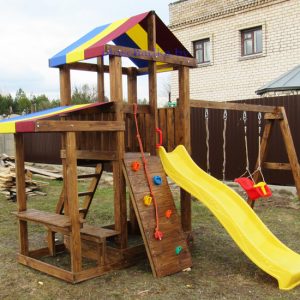 Игровой комплекс с навесом "Гаити"