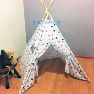 Детский вигвам "Разноцветные звезды"